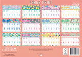 Calendar (Rectangle) - Big Print