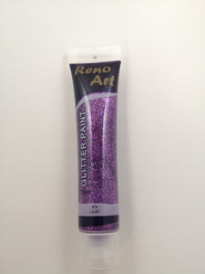 #916 Reno Art Acrylic Glitter Paint (75ml) - Lilac