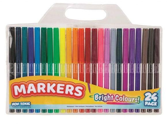 Colouring Felt Tip Pens 24PK