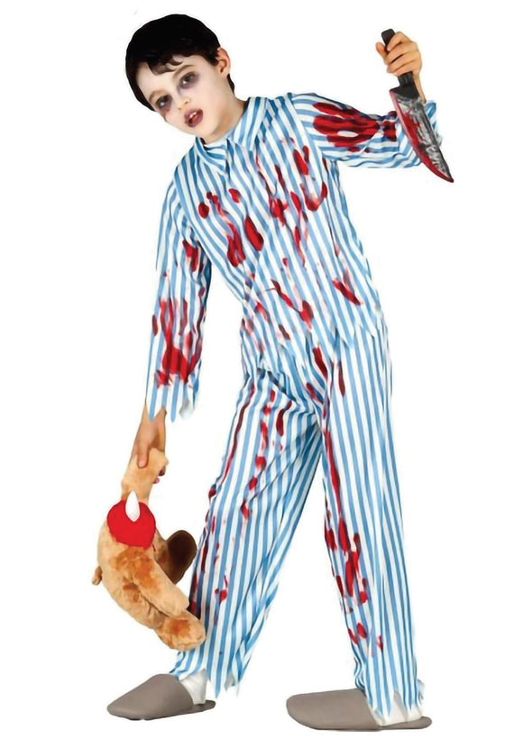 Kids Costume - Zombie In Pyjamas (Boys)