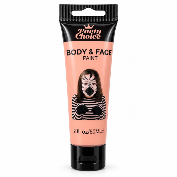 Pink body and face paint, 60ml tube