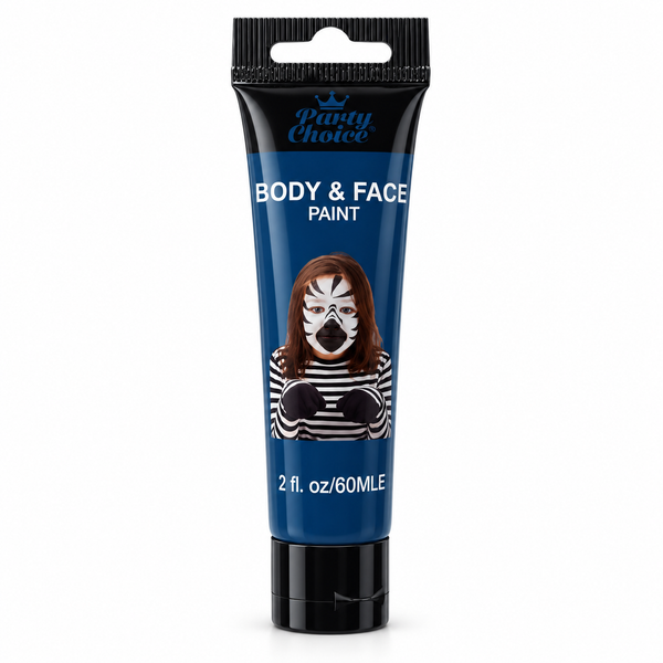 Dark Blue body and face paint, 60ml tube