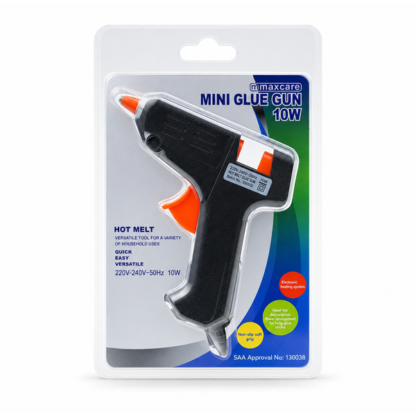 Maxcare Mini Hot Glue Gun 10W — 050550