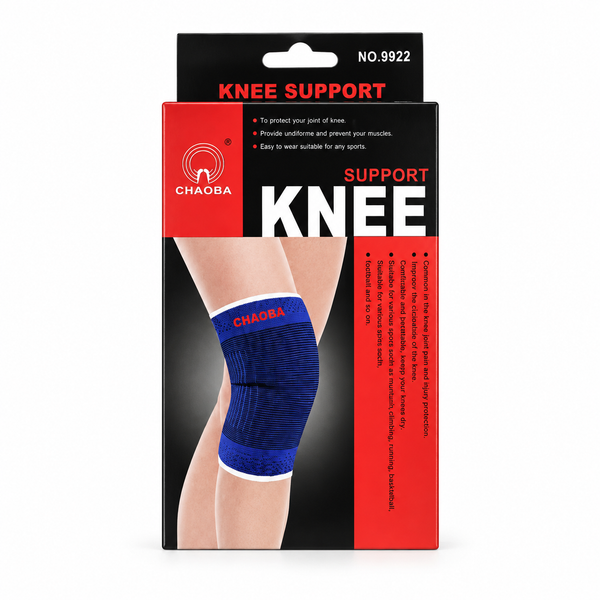 CHROBA Compression Support - Knee - Blue (1 Pair)