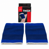 CHROBA Compression Support - Thigh - Blue (1 Pair)
