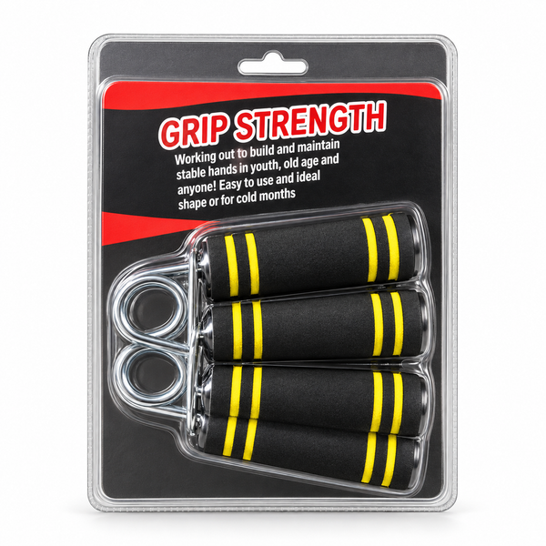 Hand Grip Strength Trainers (2 Pack) - Assorted Colours