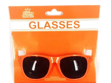 Dress Up Accessory - Wayfer Party Glasses (Orange)