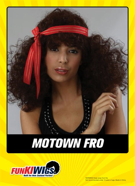 Motown Fro adult wig