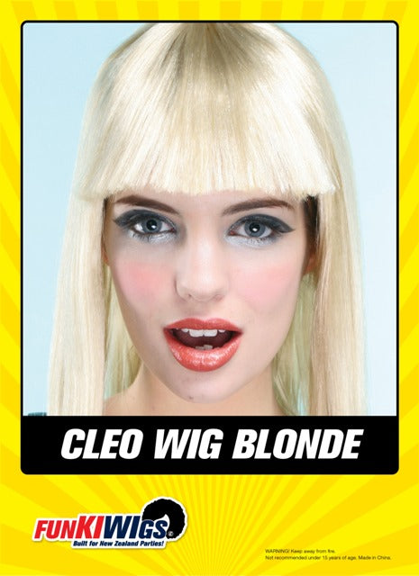 Cleo Wig Blonde adult wig