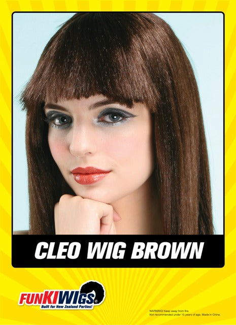 Cleo Wig Brown adult wig
