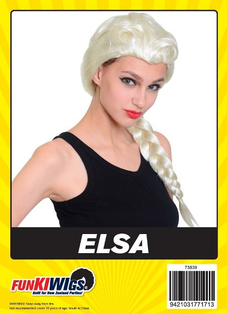 Elsa adult wig