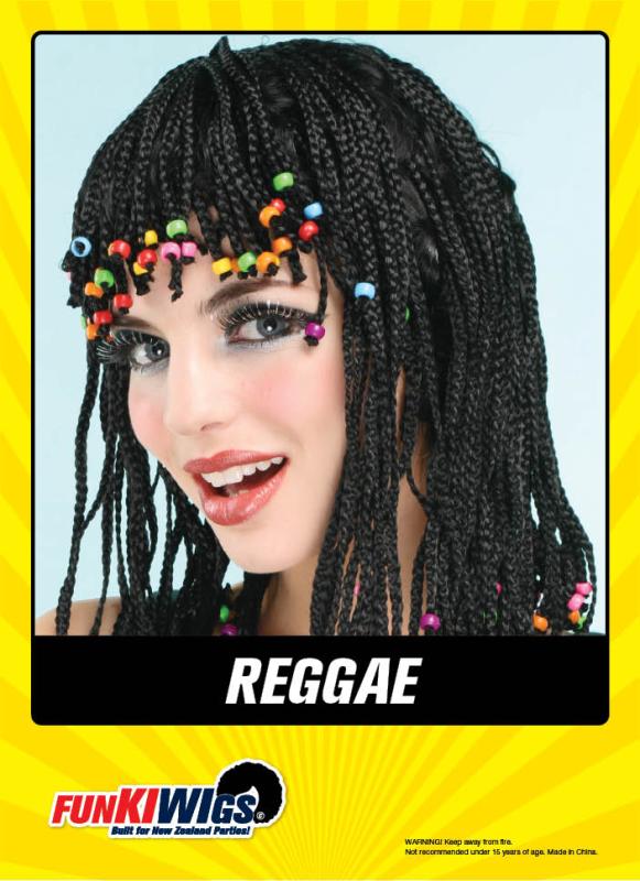Reggae adult wig