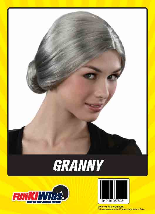 Granny adult wig