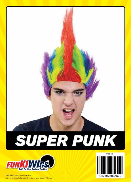 Super Punk adult wig