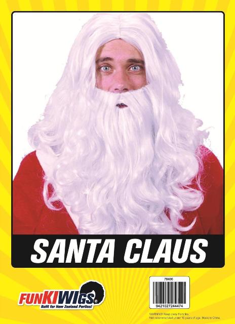 Santa Claus adult wig