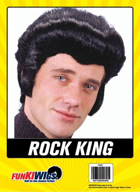 Rock King adult wig