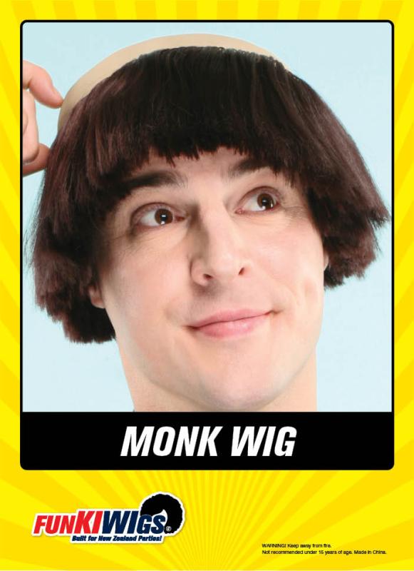 Monk Wig adult wig