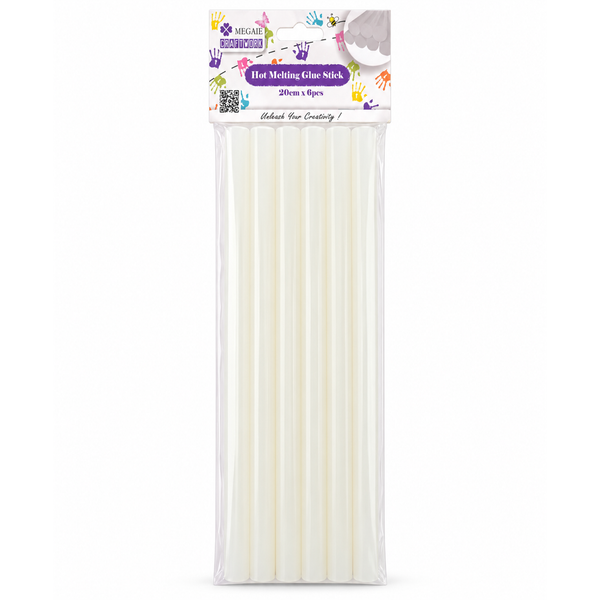 Craft Hot Glue Gun Sticks (Dia:11mm X L:20cm) 12PK - Clear — AC292-3