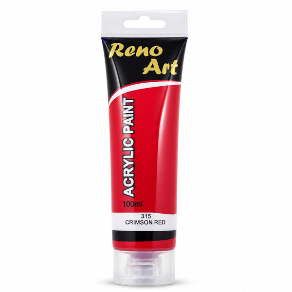 #315 Reno Art Acrylic Paint (100ml) - Crimson Red
