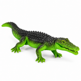 Crocodile Toy – Black and Lime – CRD1-2