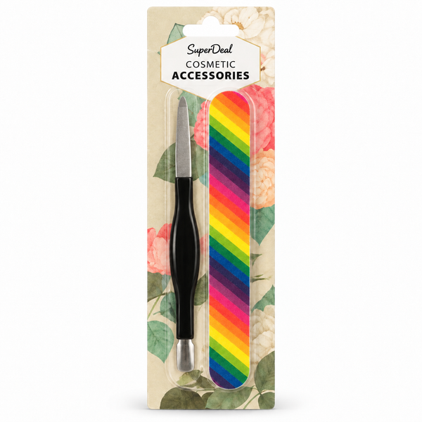 SuperDeal Nail Files – 2 Pack