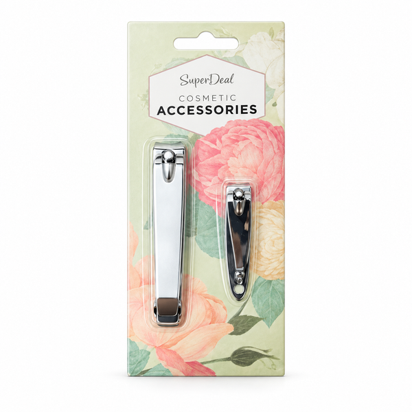 SuperDeal Nail Clippers – 2 Pack
