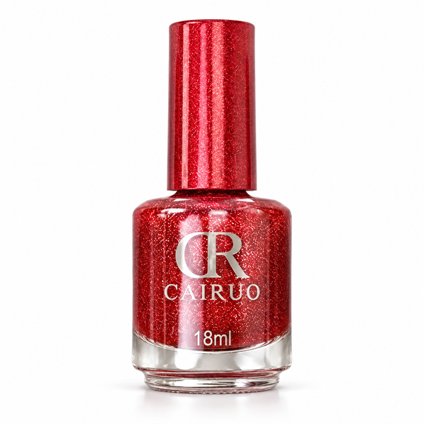 CR glitter nail polish in Funky Pink