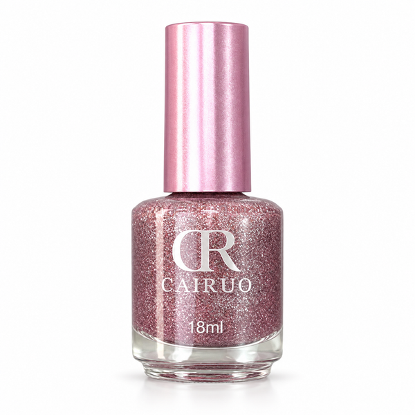 CR Glitter Nail Polish 18ml – 12 Purple Pink
