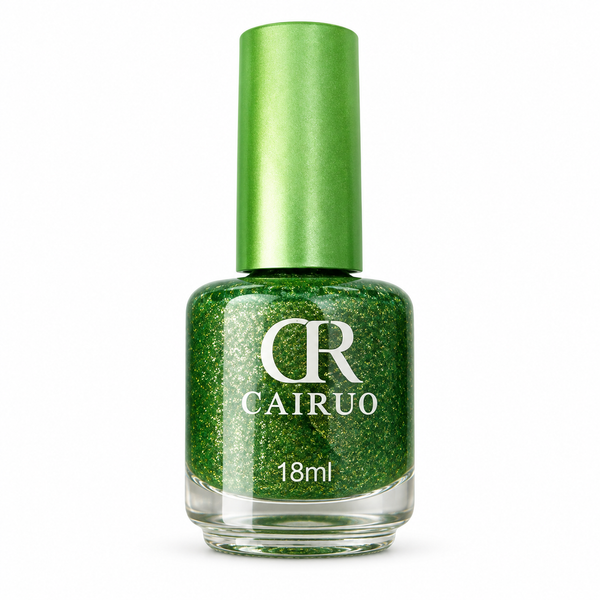 CR Glitter Nail Polish 18ml – 17 Green