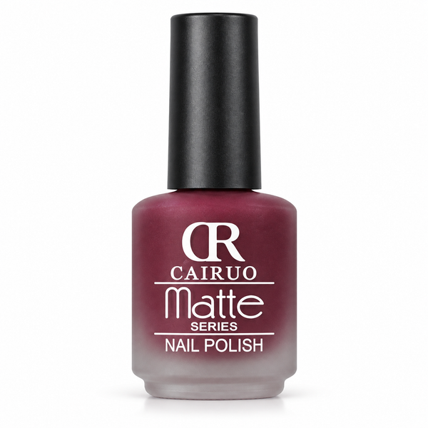 CR Matte Nail Polish – #6 Burgundy