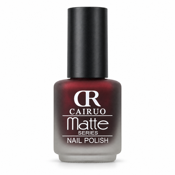 CR Matte Nail Polish – #45 Charcoal