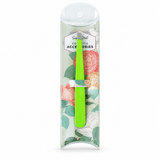 SuperDeal Neon Slanted-Tip Tweezers – Green