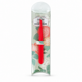 SuperDeal Neon Slanted-Tip Tweezers – Red