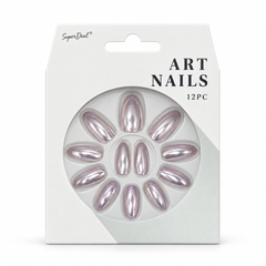 Artificial Nails with Glue – Assorted – design 1