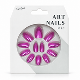 Artificial Nails with Glue – Assorted – design 2