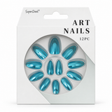 Artificial Nails with Glue – Assorted – design 4