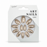 Artificial Nails with Glue – Assorted – design 7
