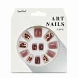 Artificial Nails with Glue – Assorted Designs – design 2