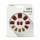 Artificial Nails with Glue – Assorted Designs – design 4