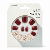 Artificial Nails with Glue – Assorted Designs – design 6