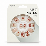 Artificial Nails with Glue – Assorted Designs – design 7