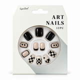 Artificial Nails with Glue – Assorted Designs – design 8