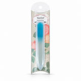 SuperDeal Glass Nail File – 9 cm – Light Blue