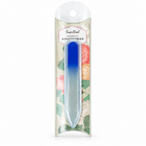 SuperDeal Glass Nail File – 9 cm – Blue