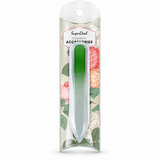 SuperDeal Glass Nail File – 9 cm – Green