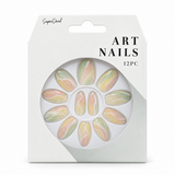 Artificial Nails with Glue 12pc – Assorted (CS0899) – design 2