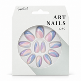 Artificial Nails with Glue 12pc – Assorted (CS0899) – design 3