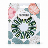 Self-Adhesive Artificial Nails 12pc – Long Glitter, Assorted – design 2