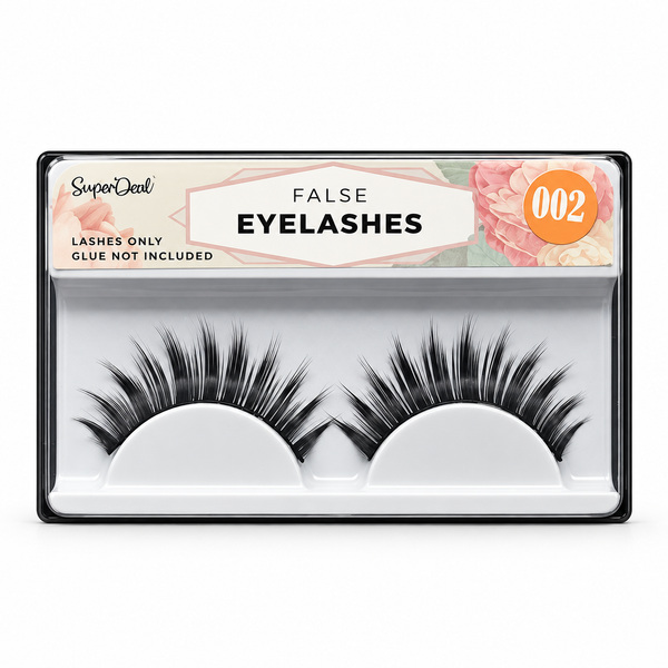 Artificial Eyelashes - No Glue #002