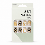 Artificial Nails with Craft Crystals 12pc – Assorted (CS0961) – design 10